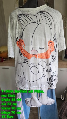 Shirt garfield mit füßen - mit, im