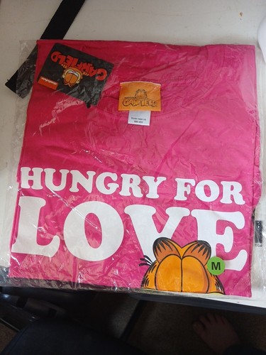 Garfield hungry for love and - "hungry,