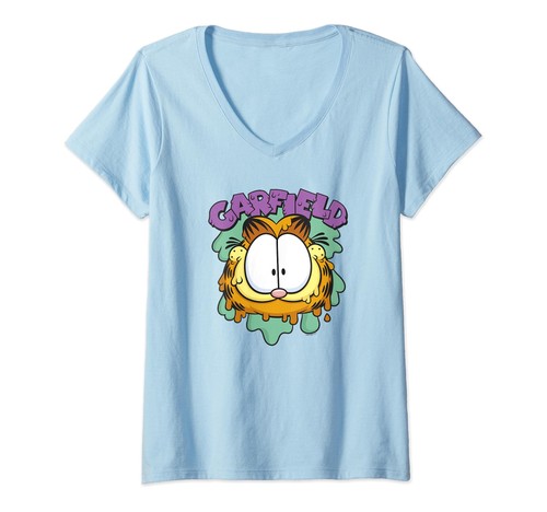Garfield shirt ausschnitt - t-shirt, v-ausschnitt